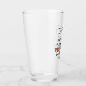 Aangepaste apotheek Technicus Geweldige Funny Glas (Rechts)