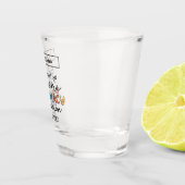 Aangepaste apotheek Technicus Geweldige Funny Shot Glas (Rechts)