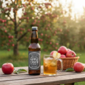 Aangepaste Apple Cider Label Sticker