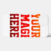 Aangepaste Apple iPad Air-draagtas - voeg uw eigen Case-Mate iPhone Case (Achterkant (horizontaal))