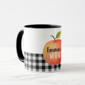 Aangepaste Apple Mok (Voorkant links)