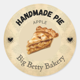 Aangepaste Apple Pie Labels Gepersonaliseerde Ba