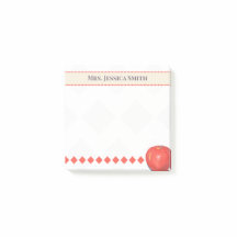Aangepaste Apple Post-it-notities voor leraren