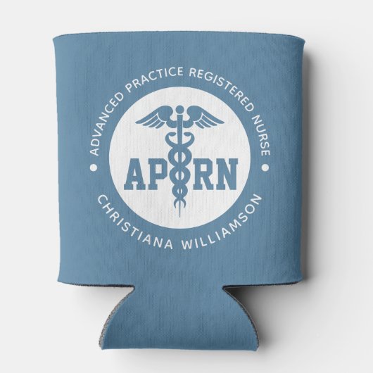 Aangepaste APRN Advanced Practice Registered Nurse Blikjeskoeler (Achterkant)