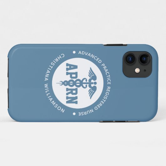 Aangepaste APRN Advanced Practice Registered Nurse Case-Mate iPhone Case (Achterkant (horizontaal))