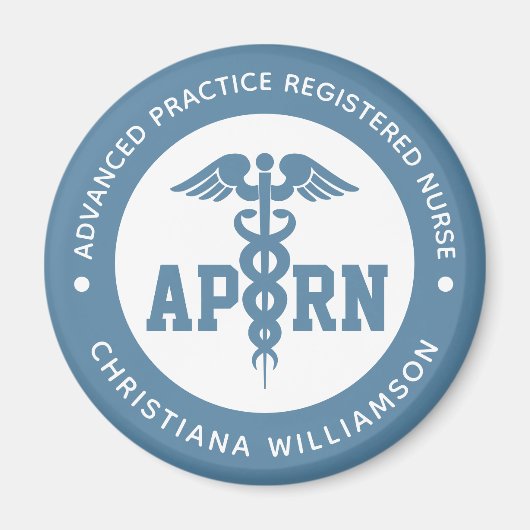 Aangepaste APRN Advanced Practice Registered Nurse Magneet (Voorkant)