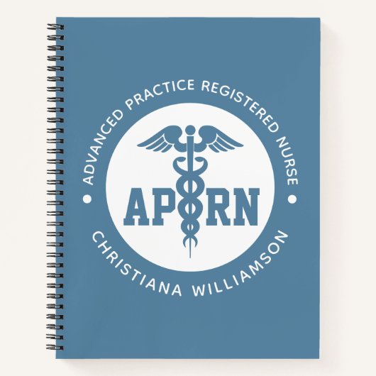 Aangepaste APRN Advanced Practice Registered Nurse Notitieboek (Voorkant)