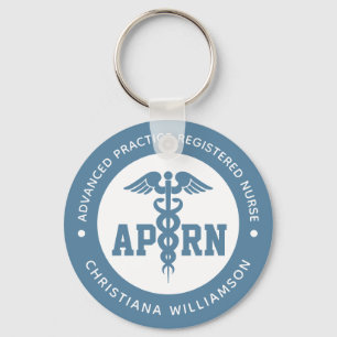 Aangepaste APRN Advanced Practice Registered Nurse Sleutelhanger