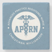 Aangepaste APRN Advanced Practice Registered Nurse Stenen Onderzetter (Voorkant)