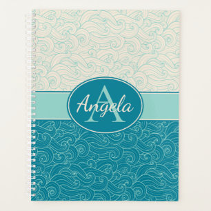 Aangepaste Aqua Waves Planner