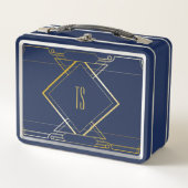 Aangepaste art Deco Lunch Box / Storage Box (Voorkant)