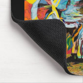 Aangepaste art kat en Muismat (Hoek)