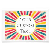 Aangepaste Art Print Foto Afdruk (Voorkant)