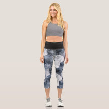 Aangepaste Artistieke Capri Yoga Leggings