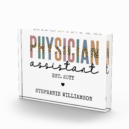 Aangepaste arts assistent arts arts arts associate fotoblokken (Rechts)