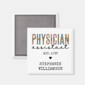 Aangepaste arts assistent arts arts arts associate magneet (Voorkant / Achterkant)