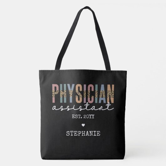 Aangepaste arts assistent arts arts Associate PA Draagtas (Voorkant)