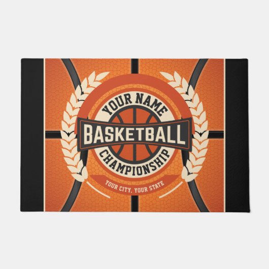 Aangepaste atleet van de Speler van het Basketball Deurmat (Voorkant)
