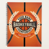 Aangepaste atleet van de Speler van het Basketball Planner (Voorkant)
