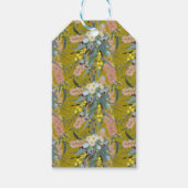 Aangepaste Aussie Native Struik Blooms Mosterdgeel Cadeaulabel (Voorkant)
