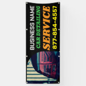 Aangepaste auto detailing banners (Verticaal)