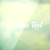 Aangepaste auto sticker - Aangepaste tekst sticker (Vel 3)
