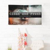 Aangepaste automatische gegevens voor bedrijven spandoek (Insitu)