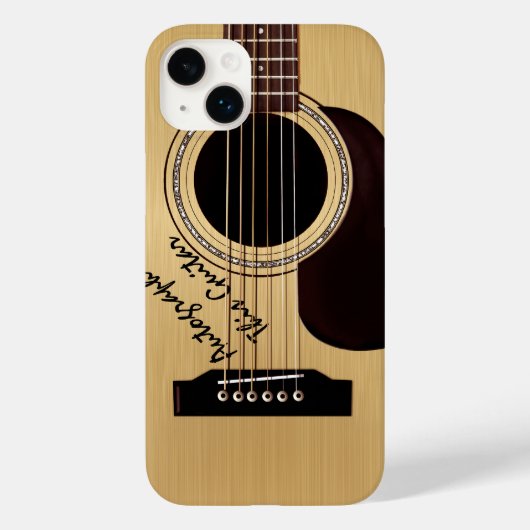 Aangepaste automatische geluidsschakelaar Case-Mate iPhone case (Achterkant)