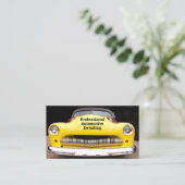 Aangepaste automotorebezetting visitekaartje (Staand voorkant)