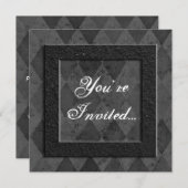 Aangepaste avondeten of feestdagen kaart (Voorkant / Achterkant)