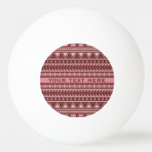 Aangepaste Aztec Pattern pingpongballen (Achterkant)
