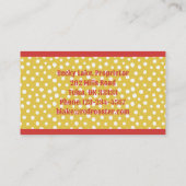 Aangepaste B- en B-landencurve Visitekaartje (Achterkant)