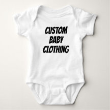 Aangepaste Baby broekpakken Blanco Sjabloon
