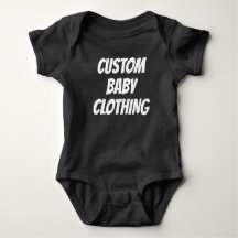 Aangepaste Baby broekpakken Blanco Sjabloon