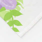 Aangepaste Baby Dinosaur & Butterfly Fleece Deken (Hoek)