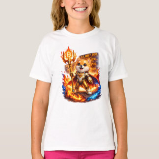Aangepaste Baby Doge Superheld Globaal Impact Koff T-shirt