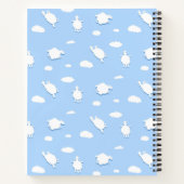 Aangepaste Baby en publicatieblad voor wolken en s Notitieboek (Achterkant)