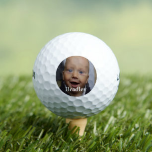 Aangepaste baby foto aangepast golfballen