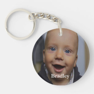 Aangepaste baby foto aangepast sleutelhanger