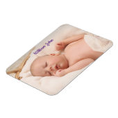 Aangepaste Baby foto Magnet Magneet (Linkerzijde)