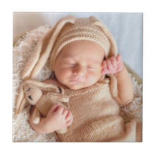 Aangepaste Baby foto Tegeltje