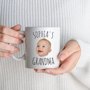 Aangepaste Baby Gezicht Mok Baby Foto Koffie Mok
