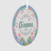 Aangepaste Baby Naam Ornament voor het Verwachten  (voorkant)