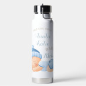 Aangepaste Baby naam Sleeping Boy Waterfles (Links)