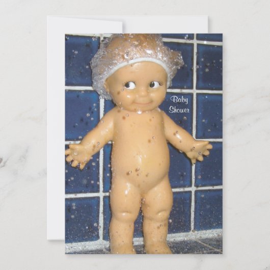 Aangepaste Baby shower-uitnodiging voor peuter of Kaart (Voorkant)
