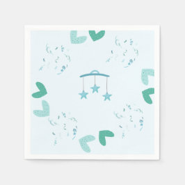 Aangepaste Baby showers servetten