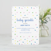 Aangepaste Baby sprinklerinstallatie Kaart (Staand voorkant)