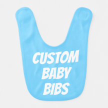 Aangepaste babybib Blanco Sjabloon