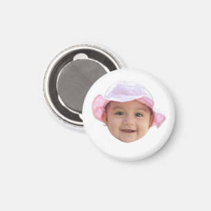 Aangepaste babyfoto, babyfoto gezicht magneet