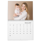 Aangepaste babyjongen & familie 14 foto-agenda 202 kalender (Feb 2027)